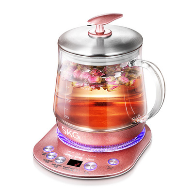 SKG養(yǎng)生壺全自動多功能加厚電玻璃中藥分體電熱煎藥壺花茶煮茶壺-tmall.com天貓
